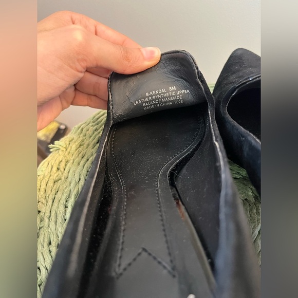 Brian Atwood Velvet Black Block heeled Shoes - Size 8 - Picture 5 of 11